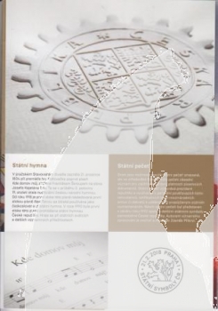 Tschechische Briefmarken - Staatssymbole der Tschechischen Republik 2018 ** / ● - Erinnerungsmappe